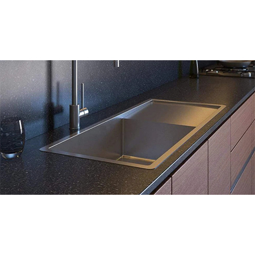 37X18Inch Drain Board Hand Made Kitchen Sink - Length: 37 Inch (In)
