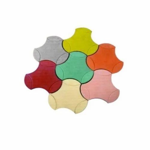 Interlocking Paver Block In Kolkata - Concrete, Hexagonal, 30-50 Mm Thickness, Colors: Maroon, Yellow, White, Grey, Orange, Pink, Green | Ideal For Driveways, Walkways, Patios