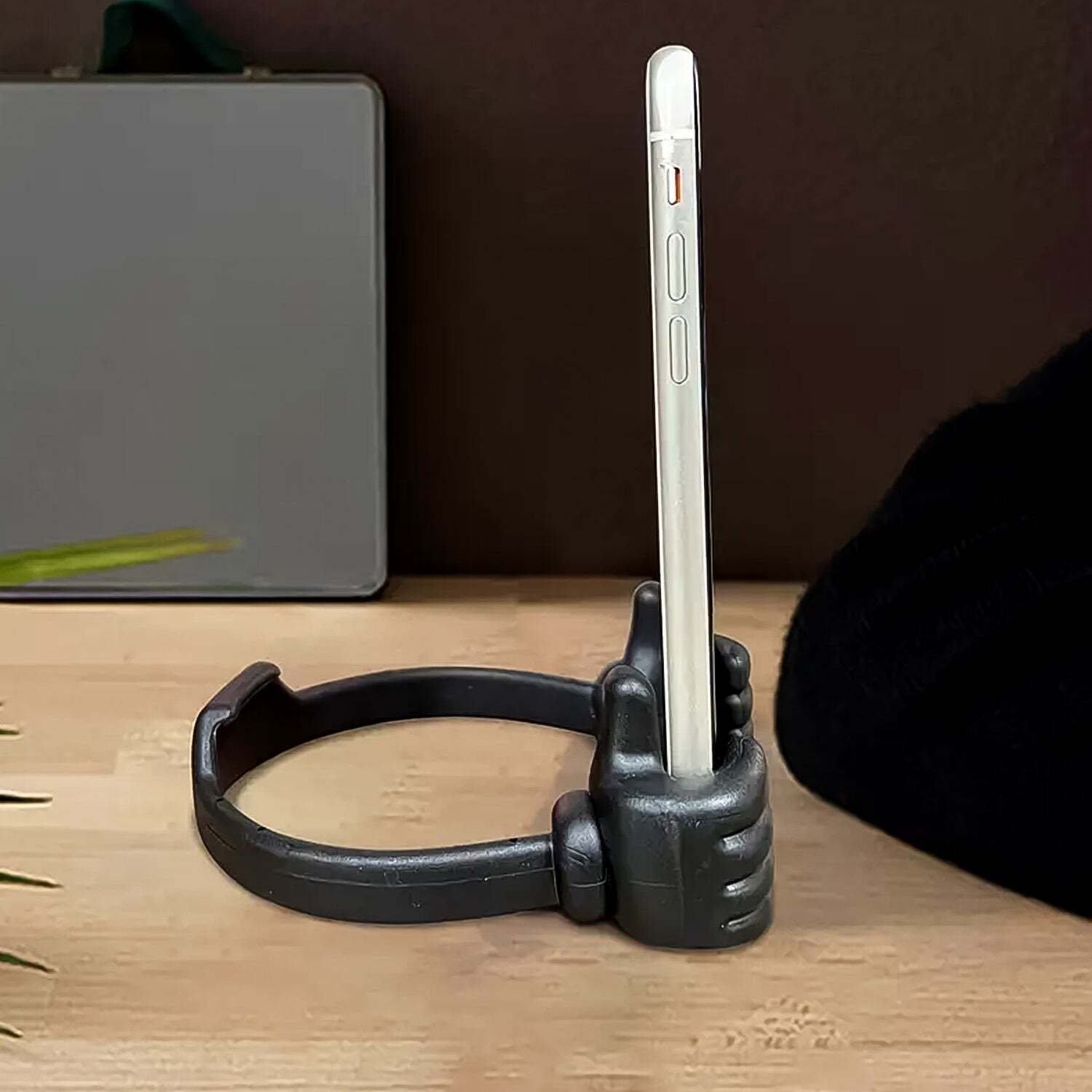 Hand Shape Mobile Stand Ok Thumb Phone Holder Multicolors
