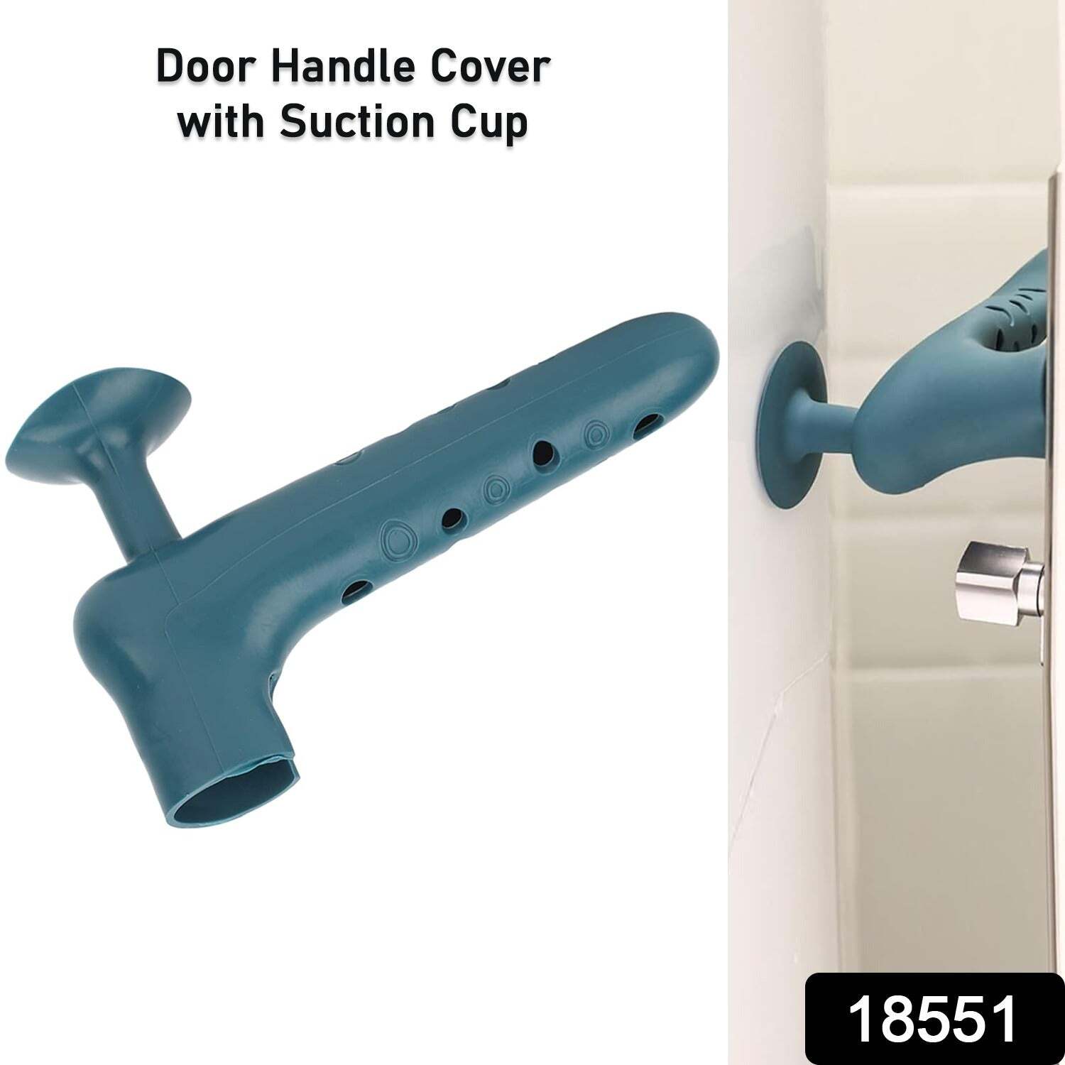 Silicone Door Handle Cover With Suction Cups