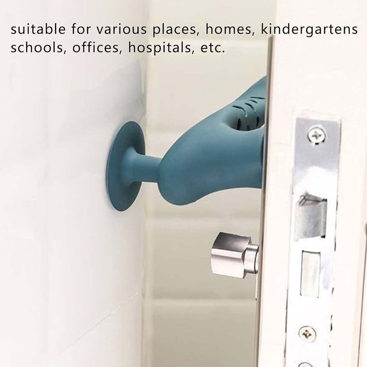 Silicone Door Handle Cover With Suction Cups