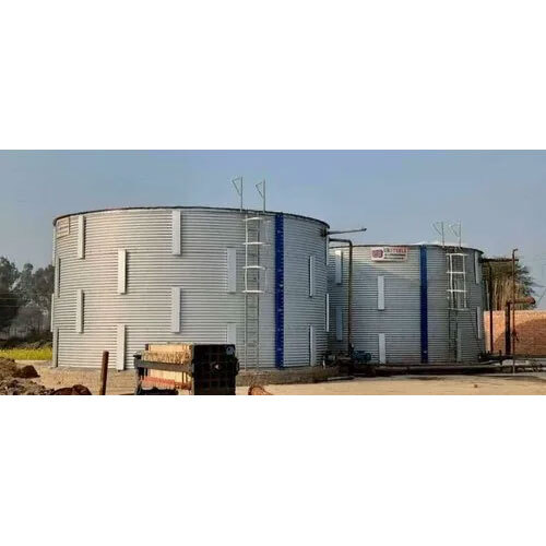 Raw Water Zincalume Tank By Unnati Bhavay Steels Private Limited