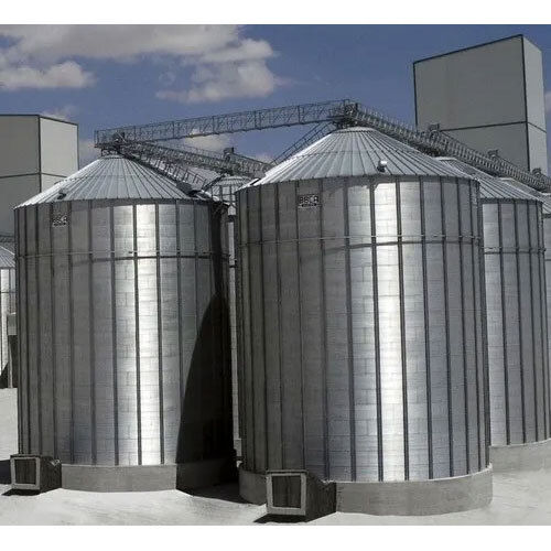 Ss Grain Storage Silo - Application: Industrial