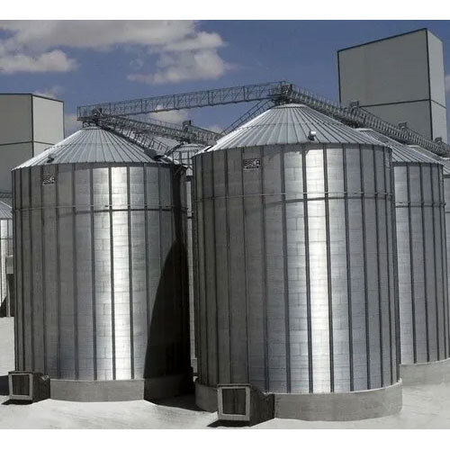 Zincalume Grain Storage Silo