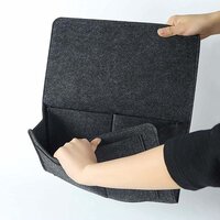 Flat Bedside Caddy, Bed Side Pocket Storage Organizer Bage