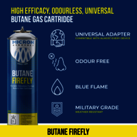 Butane FireFly Butane Gas Cartridge Spray