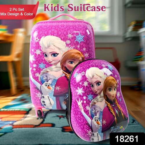 Kids Travel Suitcase with 4 Wheelss