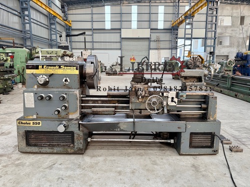 H. Ernault Somua Cholet 550 Gap-Bed Lathe Machine