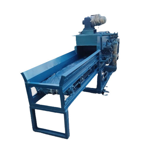 Conveyor Wood Crusher - Color: Blue Paint Coated