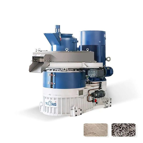 HT Biomass Pelletization Machinery - High Efficiency Automatic Design | Blue and White Paint Coated, Human-Machine Interface Control System, Energy-Saving Solution