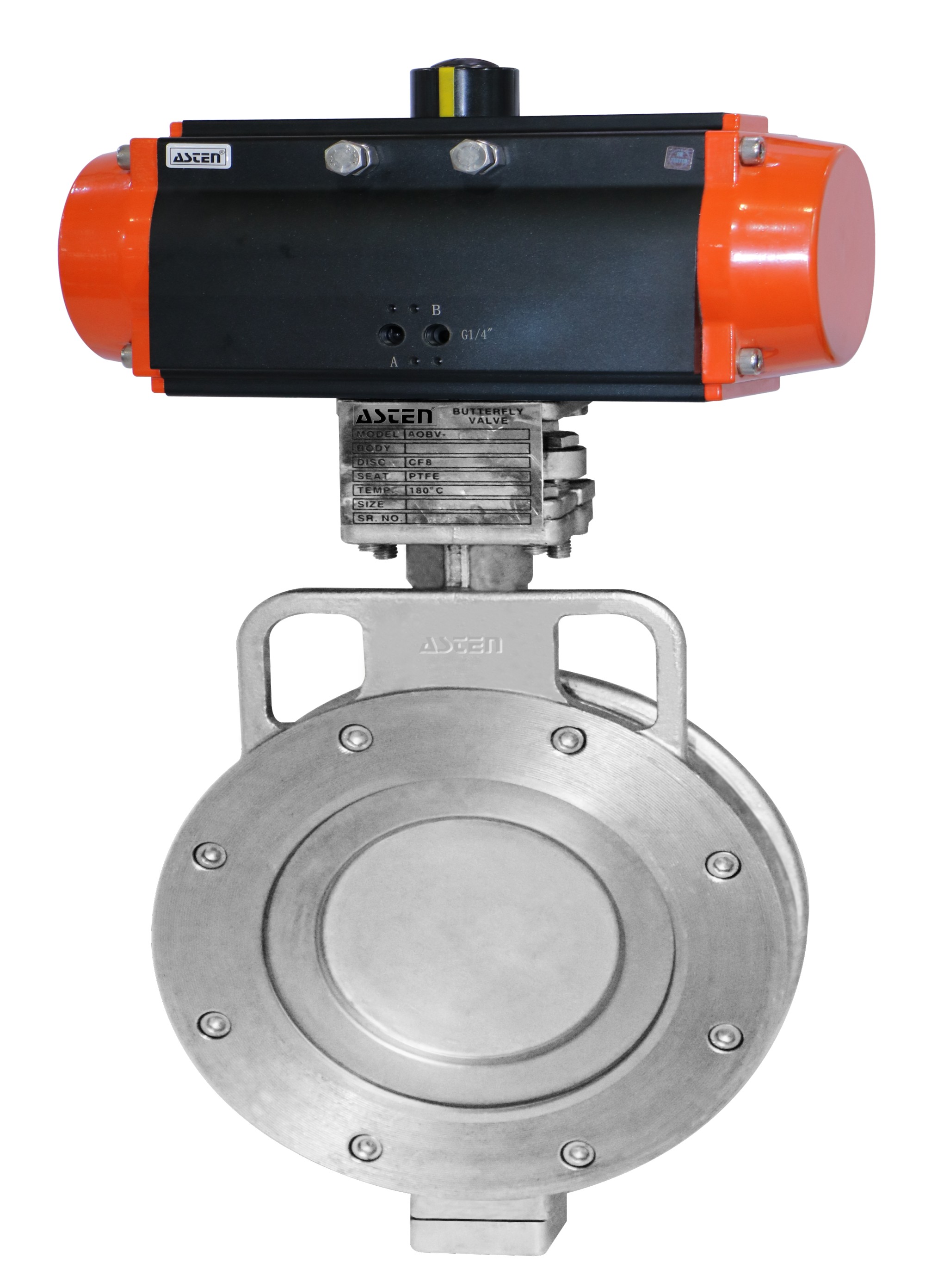 Off-set Disc Butterfly Valve-spherical Disc Valve - Material: Stainless Steel