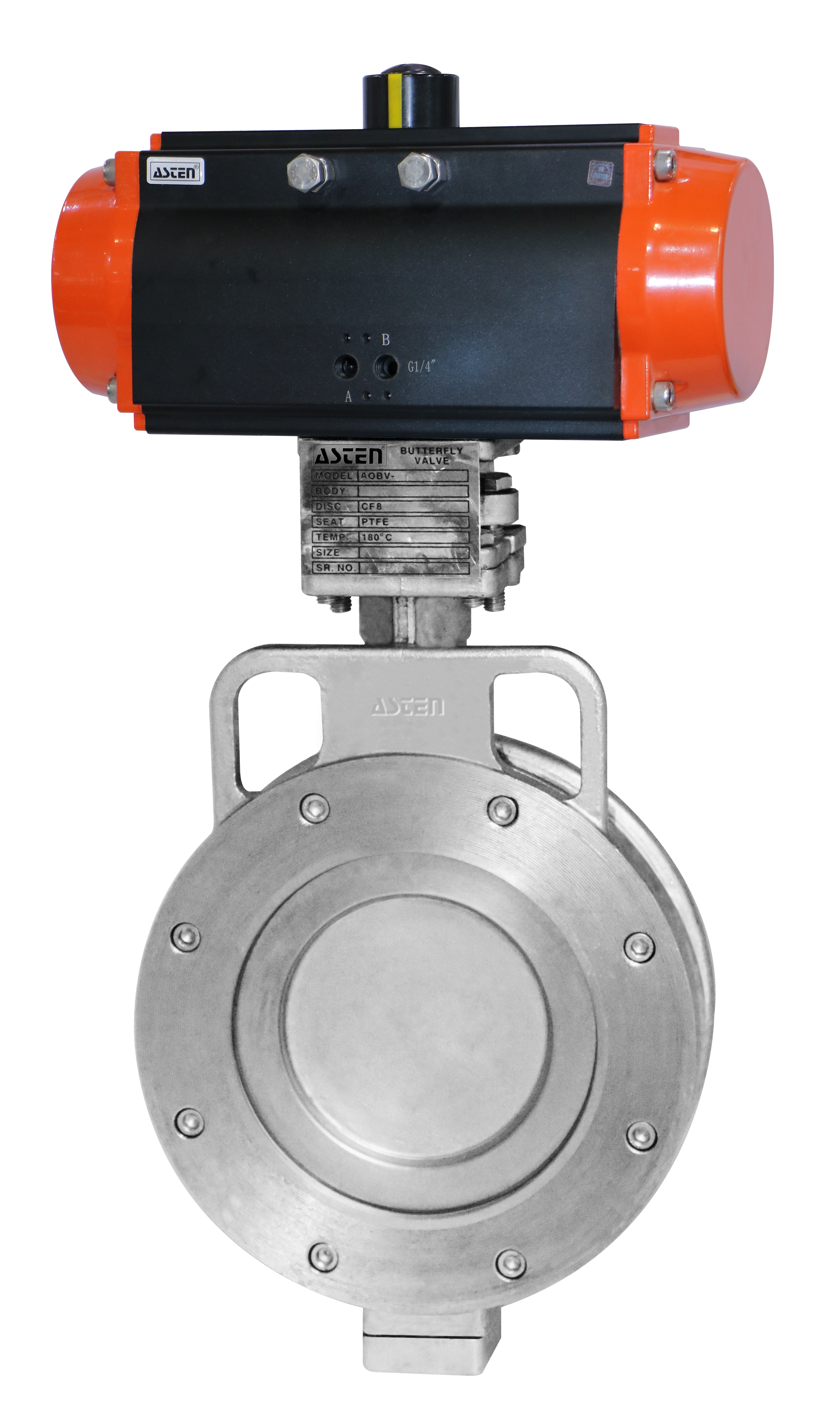 Off-set Disc Butterfly Valve-spherical Disc Valve - Material: Stainless Steel