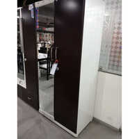 Furniture Industrial Iron Almirah With Double Doors And Four Shelves