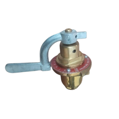 Mild Steel Oil Sensitrol Valve - Color: Golden