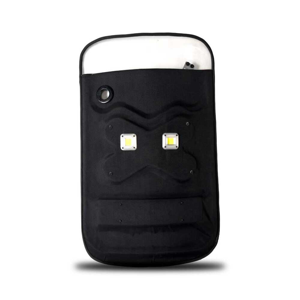 Bhadra - Riot Tazer Shield - Color: Black