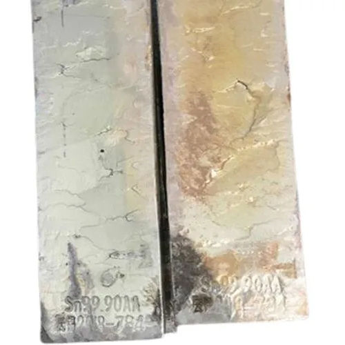 Rectangular Tin Ingot - Color: Silver