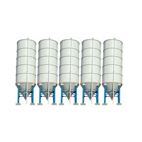 Vertical Cement Silo - Color: As Per Requirement