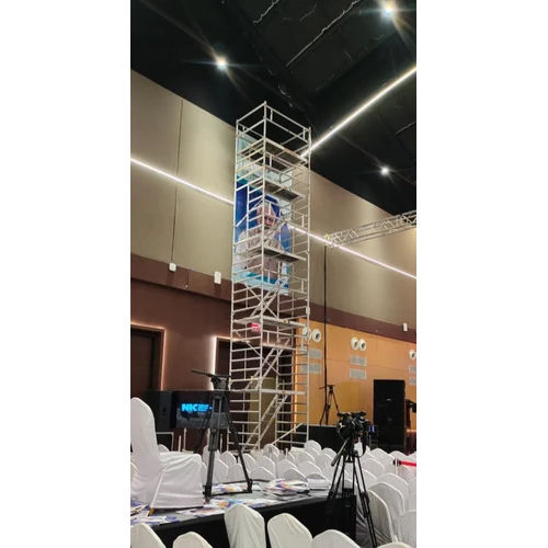 Aluminium Scaffolding Ladder - Height: 18 Foot (Ft)