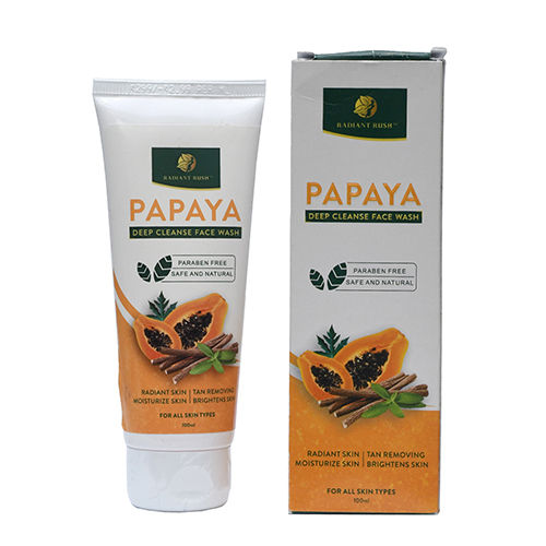 Papaya Face Wash - Ingredients: Chemicals