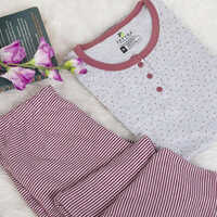 Fancy Pure Cotton Ladies Night Dress