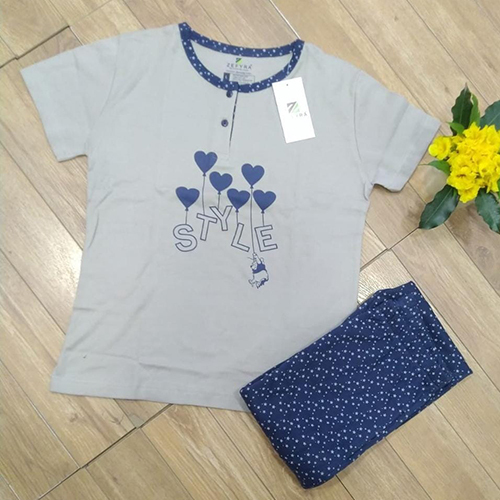 Designer Pure Cotton Ladies Night Dress