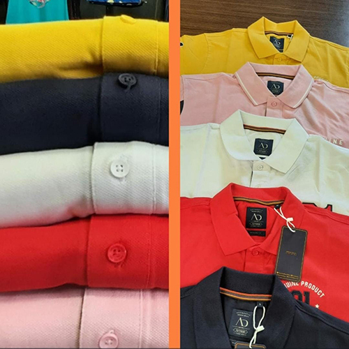 Mens Plain Polo T-Shirt