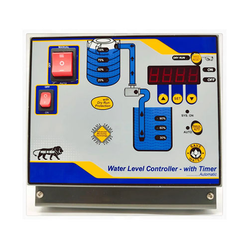 Water Level Controller With Timer Automatic - Color: Multicolour