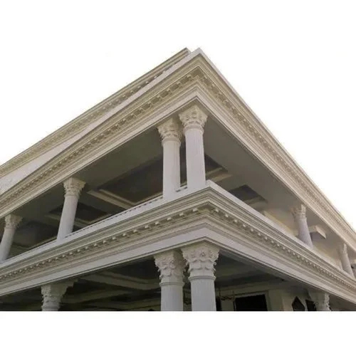 White GRC Cornices And Architecture Moulding