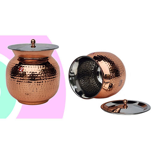 1083 Lassi Lota Steel Copper(Hammered)