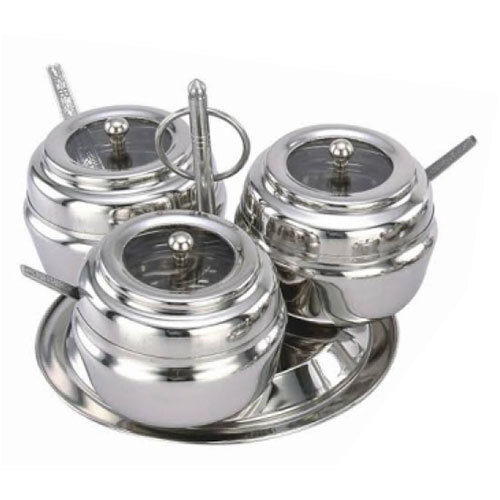 1104 Pickle Pot (Revolvi Ng) - Color: Silver