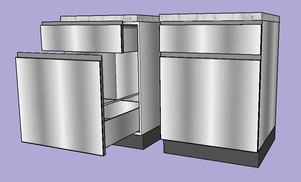 Stainless Steel Modular Cabinets