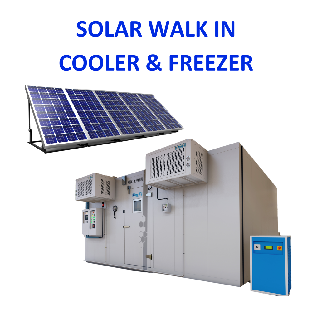 सौर वॉक-इन कूलर / फ्रीजर