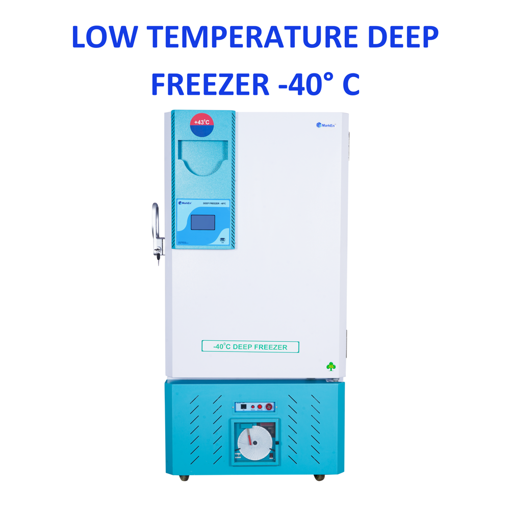 MDFU-13 Deep Freezer - Stainless Steel, Various Sizes Available, -40C Temperature Control, Ideal for Hospitals and Laboratories