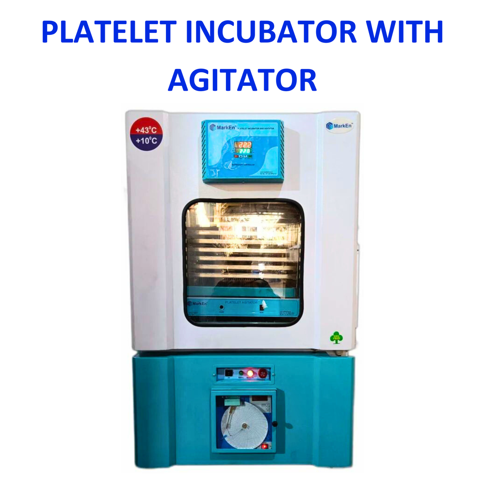 MPAI-01 Platelet Incubator And Agitator - Stainless Steel, Various Dimensions, White Color | Ideal for Hospital Blood Treatments