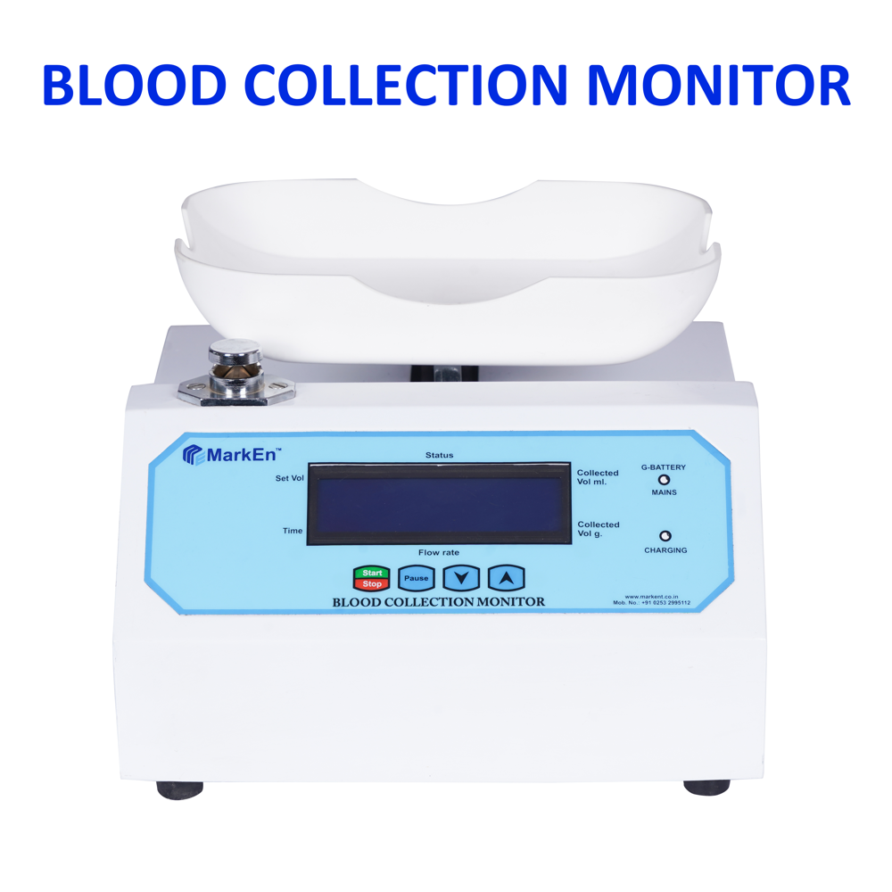 Blood Collection Monitor - Color Code: White