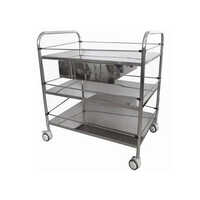 Mhtr-01 Hospital Trolley - Color: Silver