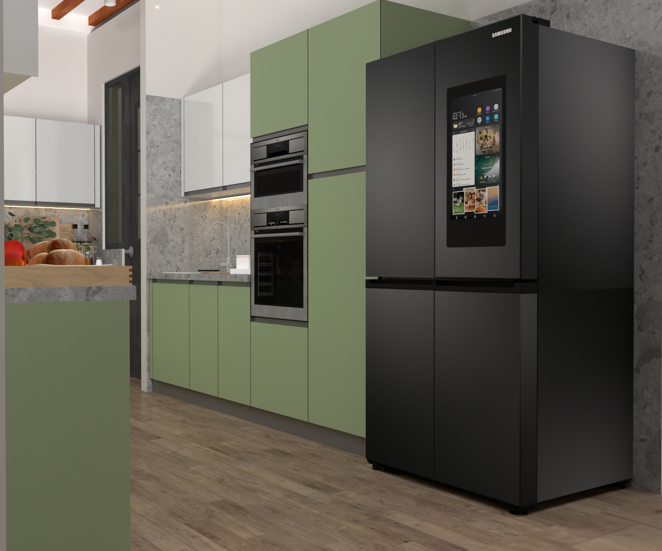 Luxury Modular Kitchen - Brand Name: Jindal Steel