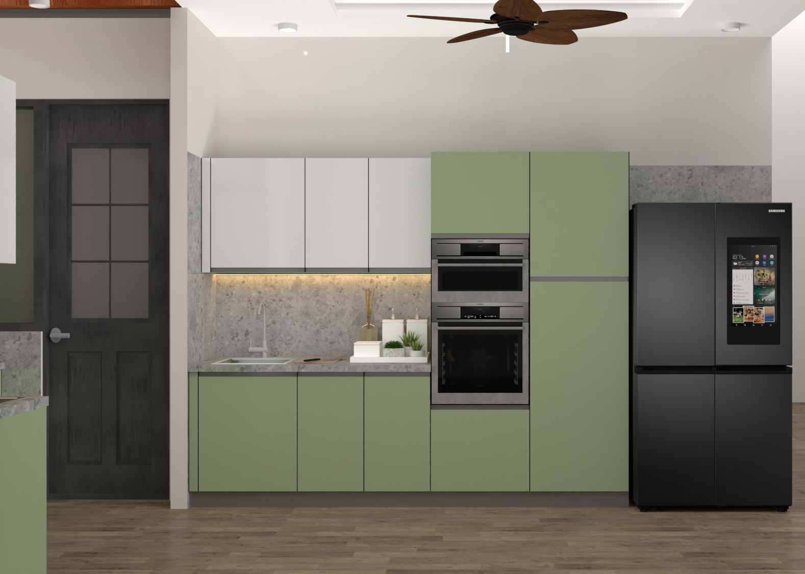 Luxury Modular Kitchen - Brand Name: Jindal Steel