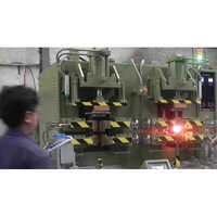 Metal Gathering Machine - Durable Coated Finish, Green Color | Automatic Operation, Electric Power Source, 1-year Warranty