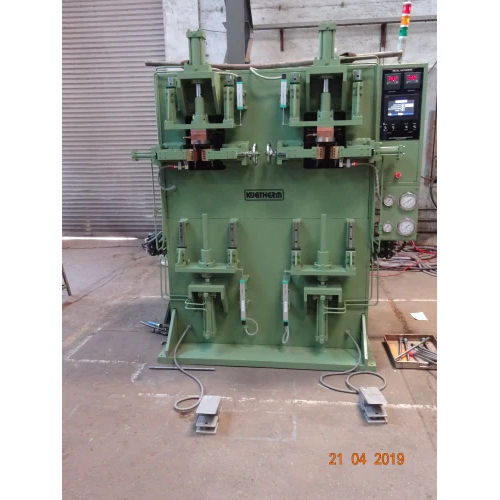 Electrical Upsetting Machine - Color: Green