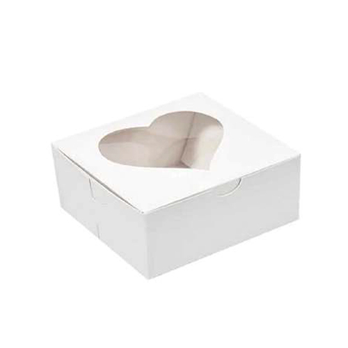 White Paper Cake Box