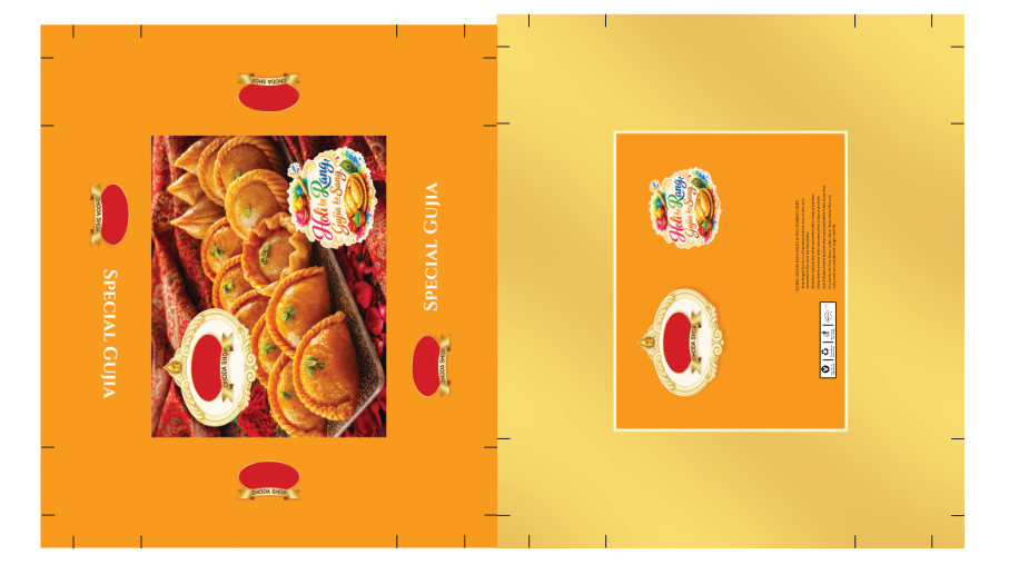 Fancy Sweets Packaging Box