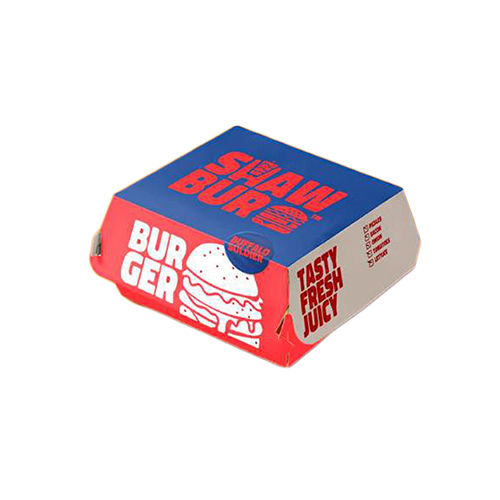 Burger Box - Finishing: Matte Lamination