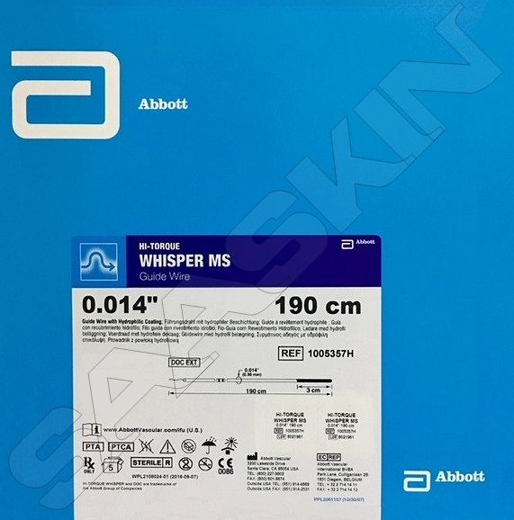 Abbott HI-TORQUE WHISPER MS Guide Wires