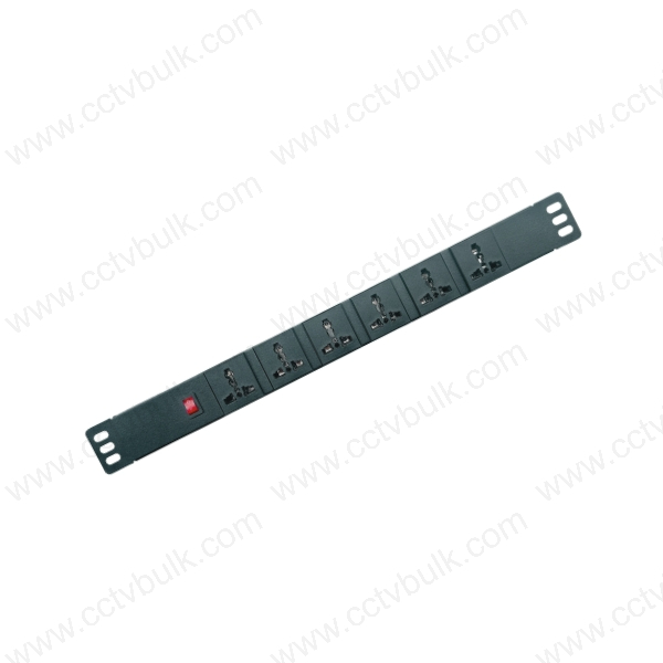 6 socket full metal universal C13 PDU