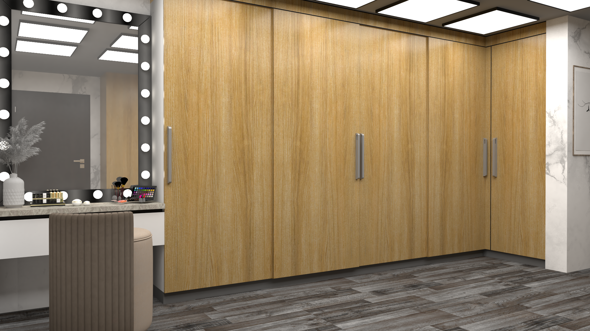 Brown Modular Wardrobe - Brand Name: Jindal Steel