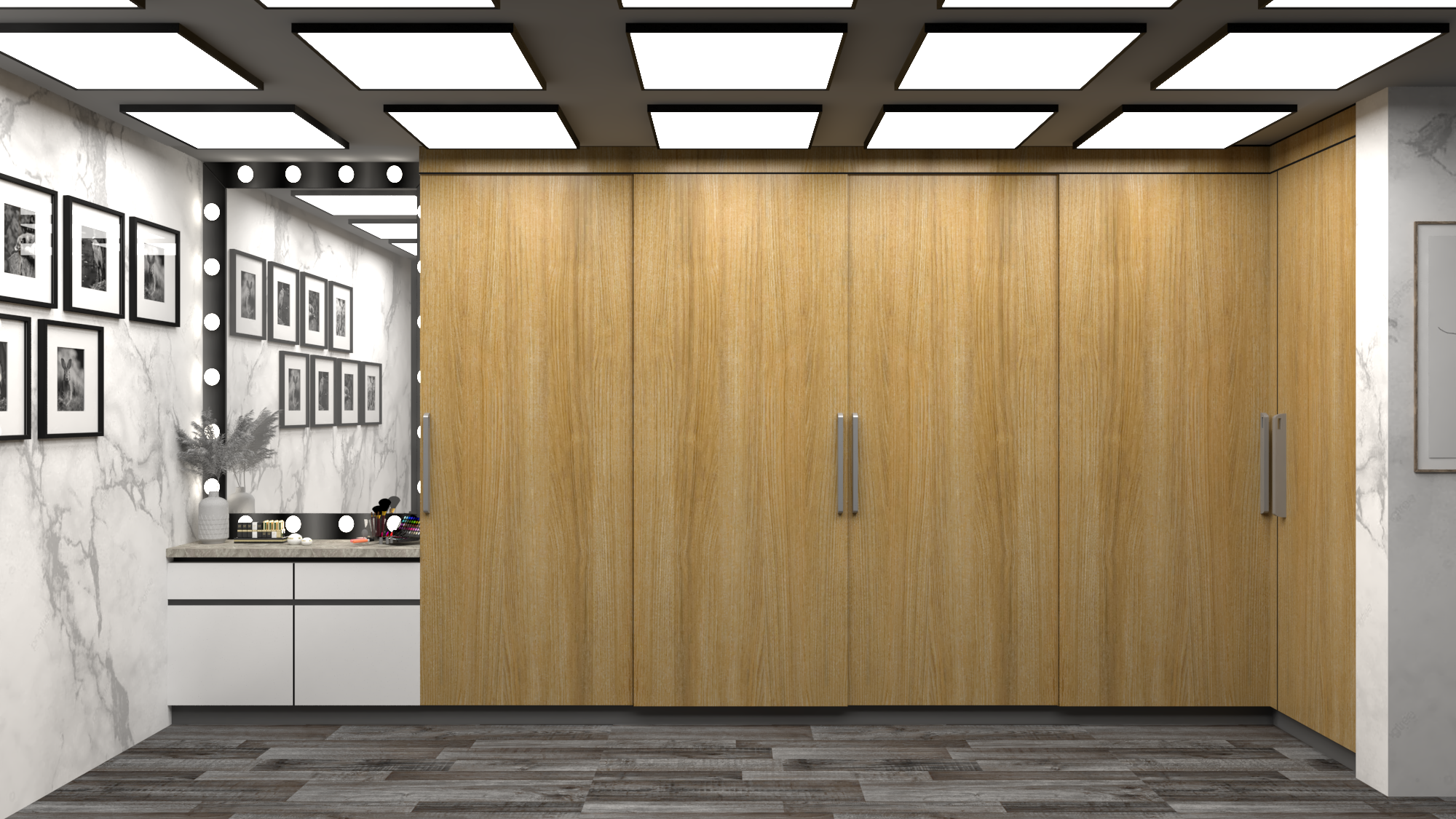 Brown Modular Wardrobe - Brand Name: Jindal Steel