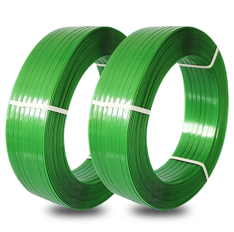 Pet Strapping Roll - 05-19mm Plain Round Green | Durable Pet Material, Lightweight Design