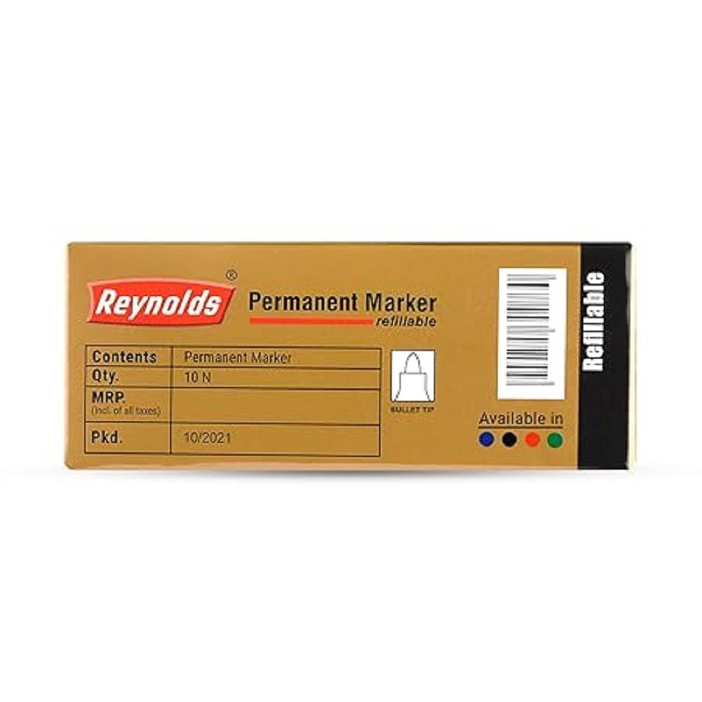 Reynolds Permanent Marker Pen - Color: Black