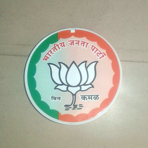 Plastic Badges For Election Campaigning
